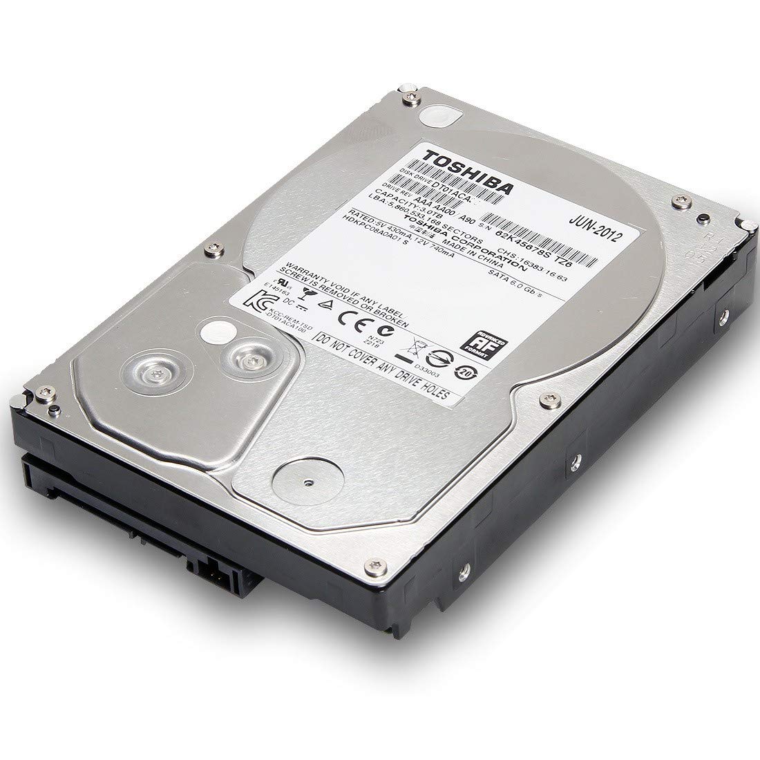 Toshiba MG03ACA 2 TB 3.5" Hard Drive - Internal