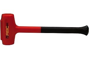 ABC Hammers ABC7DB Dead Blow Sledge Hammer, 5.5-Pound, 16.5-Inch Polyurethane Handle