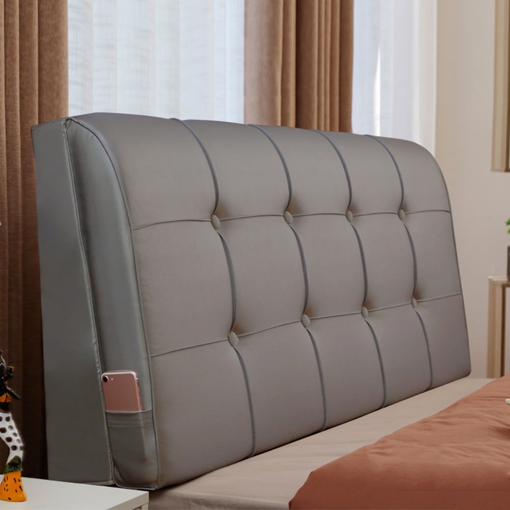WENZHE Rückenkissen Mit Kopfteil – Gepolsterte Rückenlehne Für Bett & Sofa, In Verschiedenen Größen