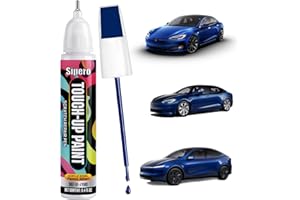 for Tesla PPSB Deep Blue Touch Up Paint - Exact Match Scratch Repair Pen for Model 3, Y, S, X - Car Paint Chip & Scratch Remo