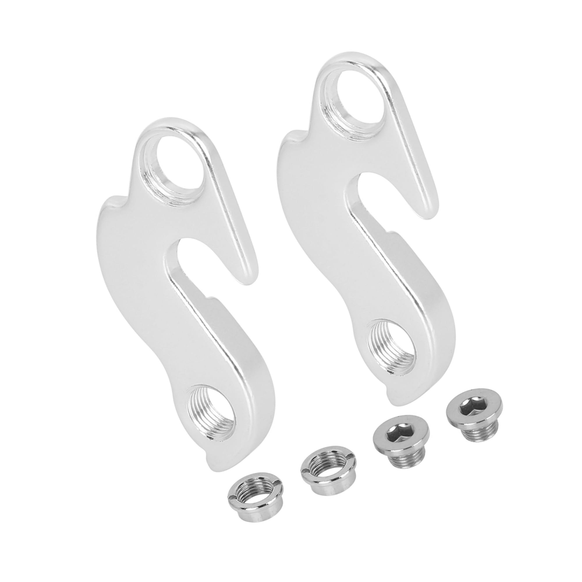 Partuto 2pcs Tail Hook Rear Derailleur Hanger for Bicycle Bike Replacement