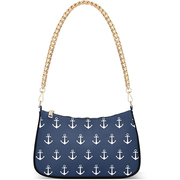 Patriot Flag Shoulder Bag - Women's Clutch Handbag With Chain Strap For Holiday & Date Nights