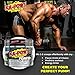 PUMP SUPPLEMENTS - NITRIC OXIDE - STIMULANT FREE PRE WORKOUT - KA-POW! PUMPED, Universal, Flavorless, N.O. Additive - mixes well with any flavored drink or preworkout to CREATE YOUR PERFECT PUMP!