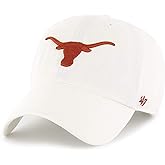 47 Texas Longhorns Clean Up Adjustable Strapback White 'unisex-adult Hat