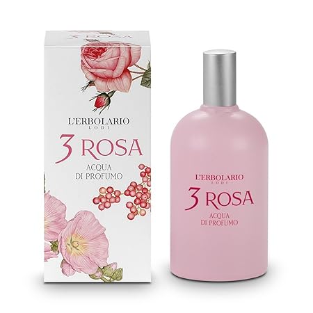 L'Erbolario 3 Rosa Eau de Parfum, 1er Pack (1 x 50 ml)