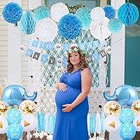 baby shower decoration ideas for boy elephant