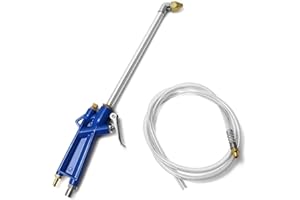 QWORK Air Blow Gun Pneumatic Engine Cleaning Gun with 4Ft Hose, Cleaning Degreaser Sprayer Tool