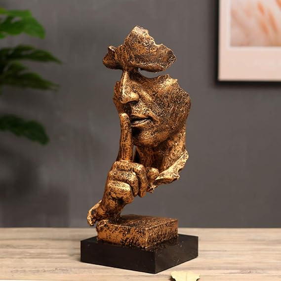 MIAO Esculturas abstractas Estatuas faciales Resina Artesanía