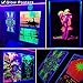 DeepDream UV Black Light Led Strip 32.8Ft/10M Flexible Waterproof IP65 with 12V Power Supply