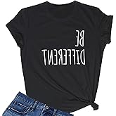 LOOKFACE Women's Cute T Shirt Junior Tops Teen Girls Graphic Tees