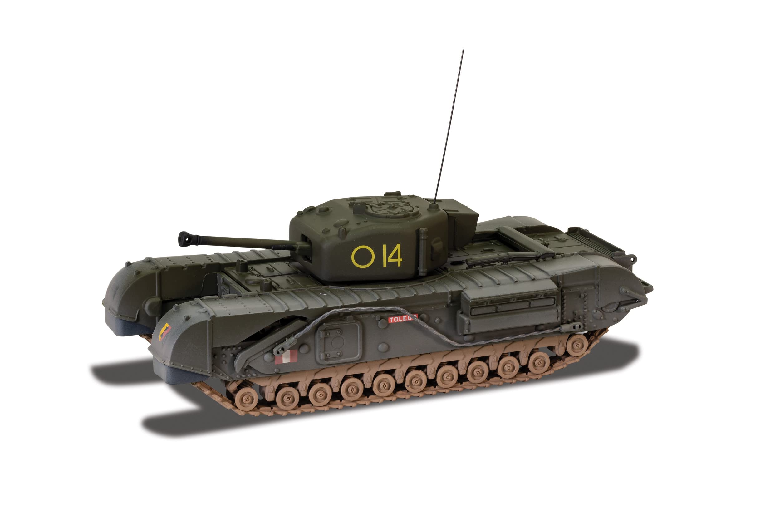 Corgi Diecast Model Vehicles - CC60113 Churchill Mk.IV - Men & Women Souvenir Gifts from UK - Small Die Cast Toy Tank Models for Boys, Gift for Military Enthusiasts