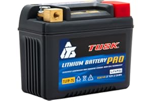 Tusk Lithium Pro Battery TLFP-7L Compatible with KTM 300 XC 2009-2025/350 XC 2011-2025/300 XC-W 2008-2025 Compatible with Yamaha YZ250F 2019-2023/WR450F 2003-2025/YZ450F 2018-2022
