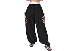 Siamrose Baggy Harem Pants Men Women Casual Yoga Lounge Pants 2 Big Pockets
