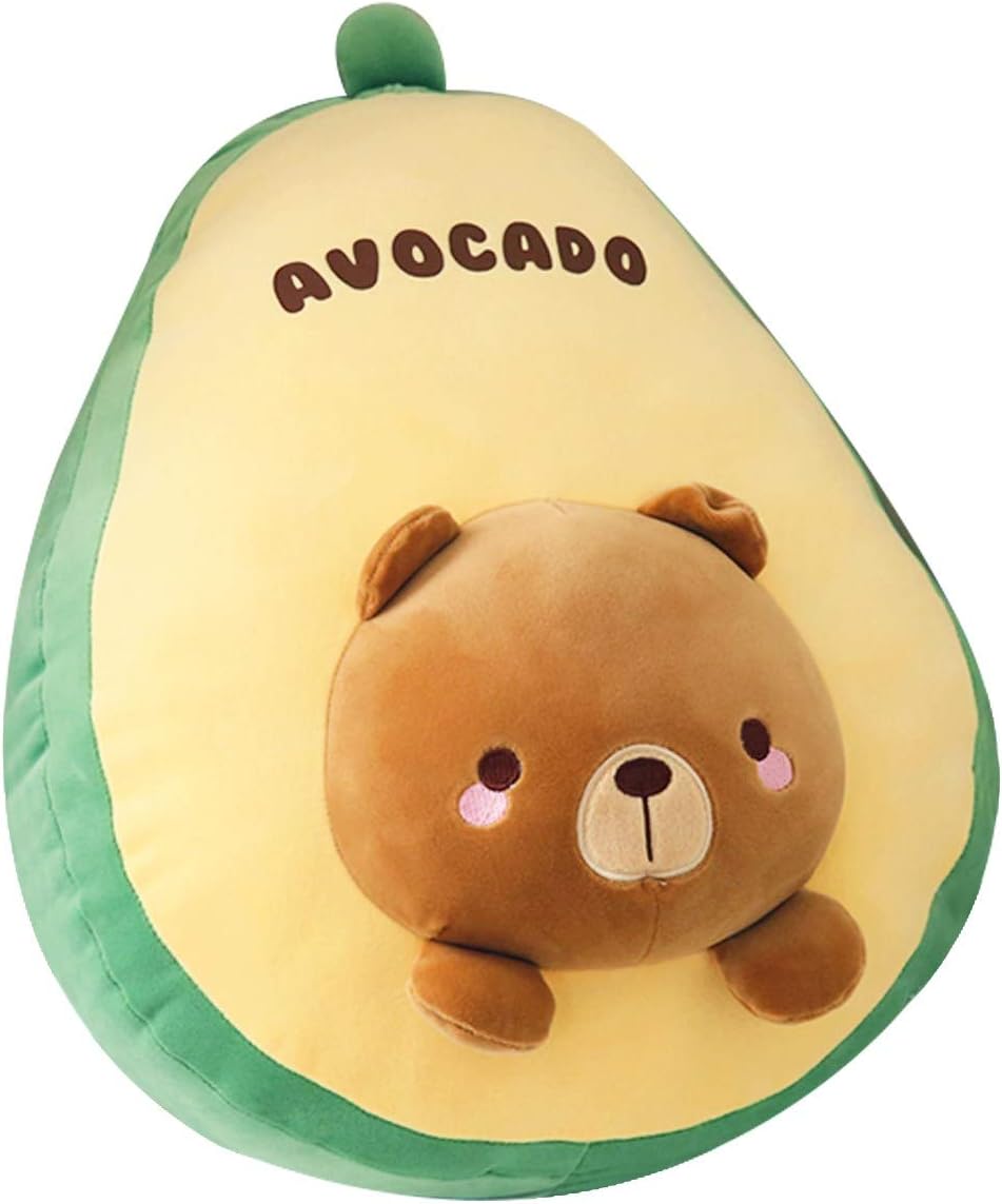 avocado plush pillow
