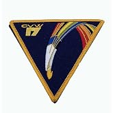 Squadron Nostalgia LLC Carrier Air Wing CVW-17 Patch &ndash; Plastic Backing