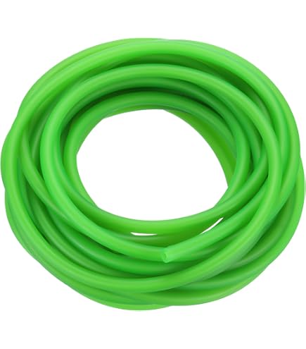 M METERXITY Tubo De Goma De Látex Natural, 3/32 Pulgadas
