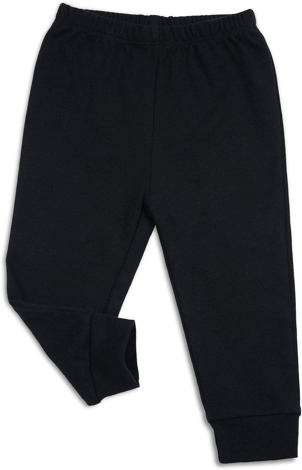 SOBOWO Solid Baby Sweatpants, Unisex Baby Toddler Cotton Crawling Pants for Newborn Boys Girls Pack of 2: Clothing