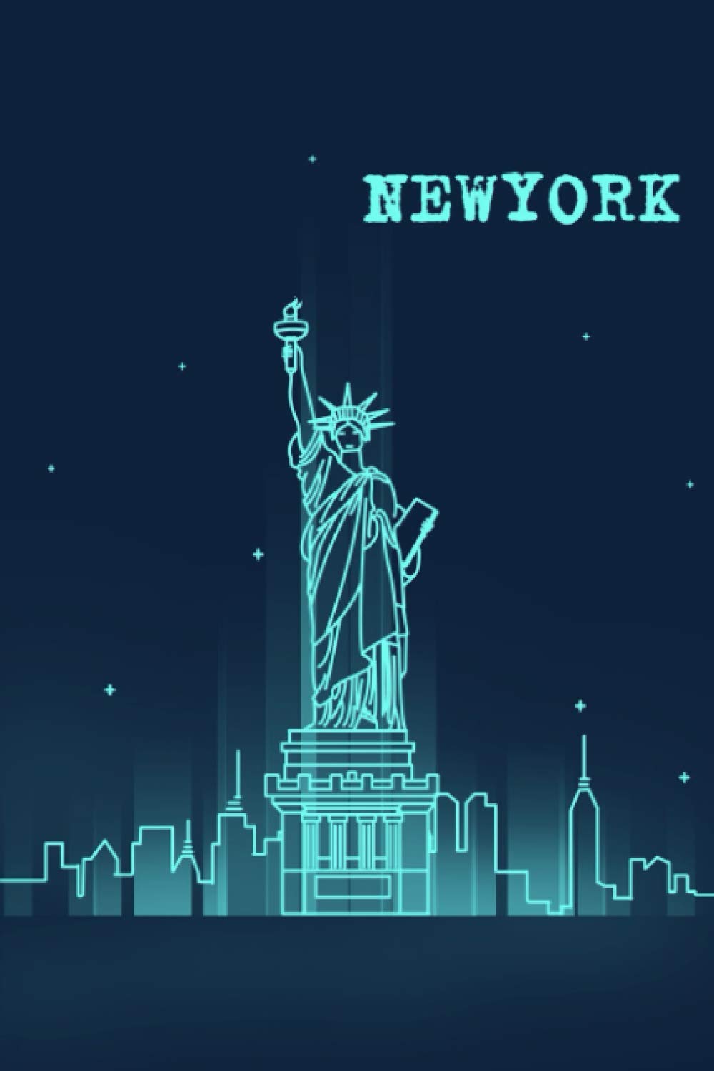 Newyork Notebook: Travel Journal Notebook | Newyork USA Gift Notebook | 6"x9" 120 Lined Pages