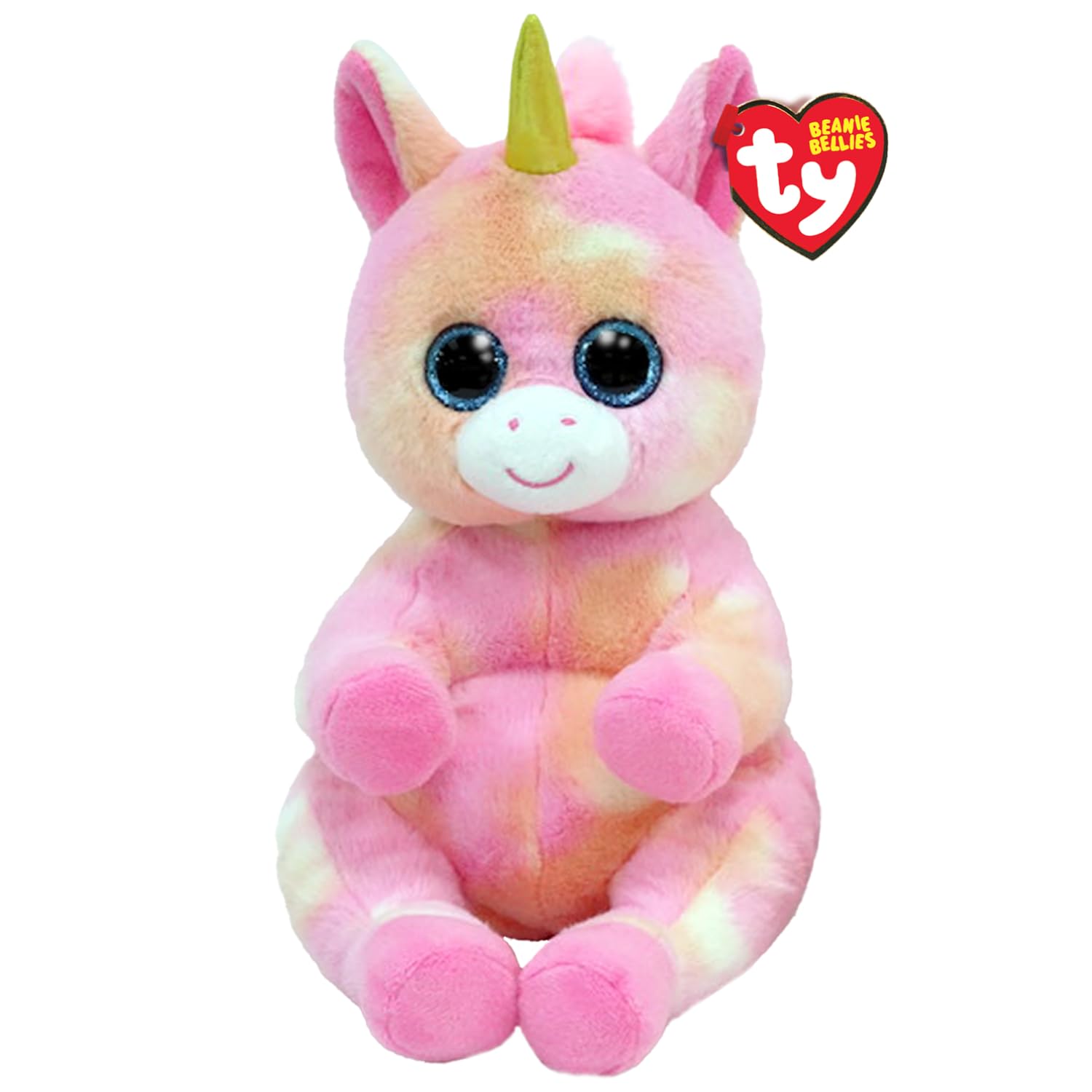 TY Skylar Unicorn Beanie Bellies Medium 24cm - Squishy Beanie Baby Soft Plush Toys - Collectible Cuddly Stuffed Teddy โ image 1