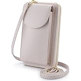 S-ZONE Small Crossbody Bags for Women Cell Phone Purse RFID Blocking Wallet Purses with Credit Card Slots