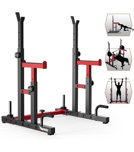 Functional Squat Amstaff Fitness Sd180 Squat Rack Pull Up Bar