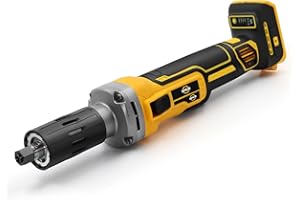 APATB Cordless Die Grinder Compatible with DEWALT 20V Max Battery, 1/4" Precision Chuck, 11000 RPM Brushless Motor for Rust Removal, Grinding, Polishing, Deburring (No Battery)