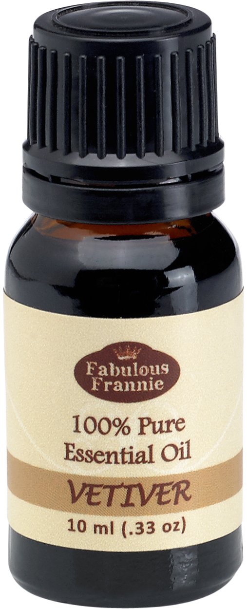 Vetiver 100% Pure, Undiluted Essential Oil Therapeutic Grade - 10 ml. Great for Aromatherapy!