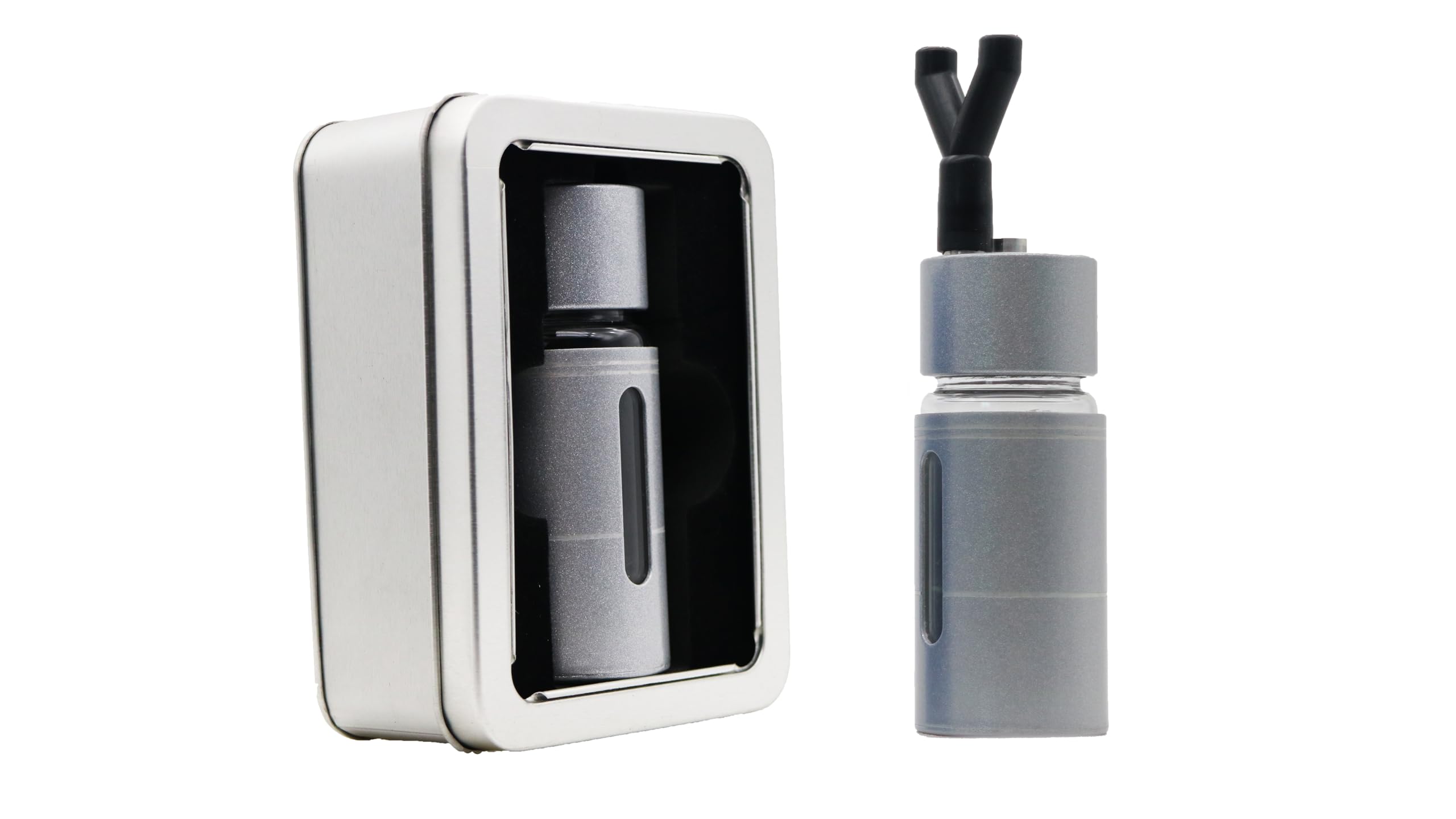 Photo 1 of YDPSPORT Poppers bottle, Leakproof Inhaler Bottle, Aroma Inhaler Bottle, Empty Bottle No Liquid Inside (Silver)