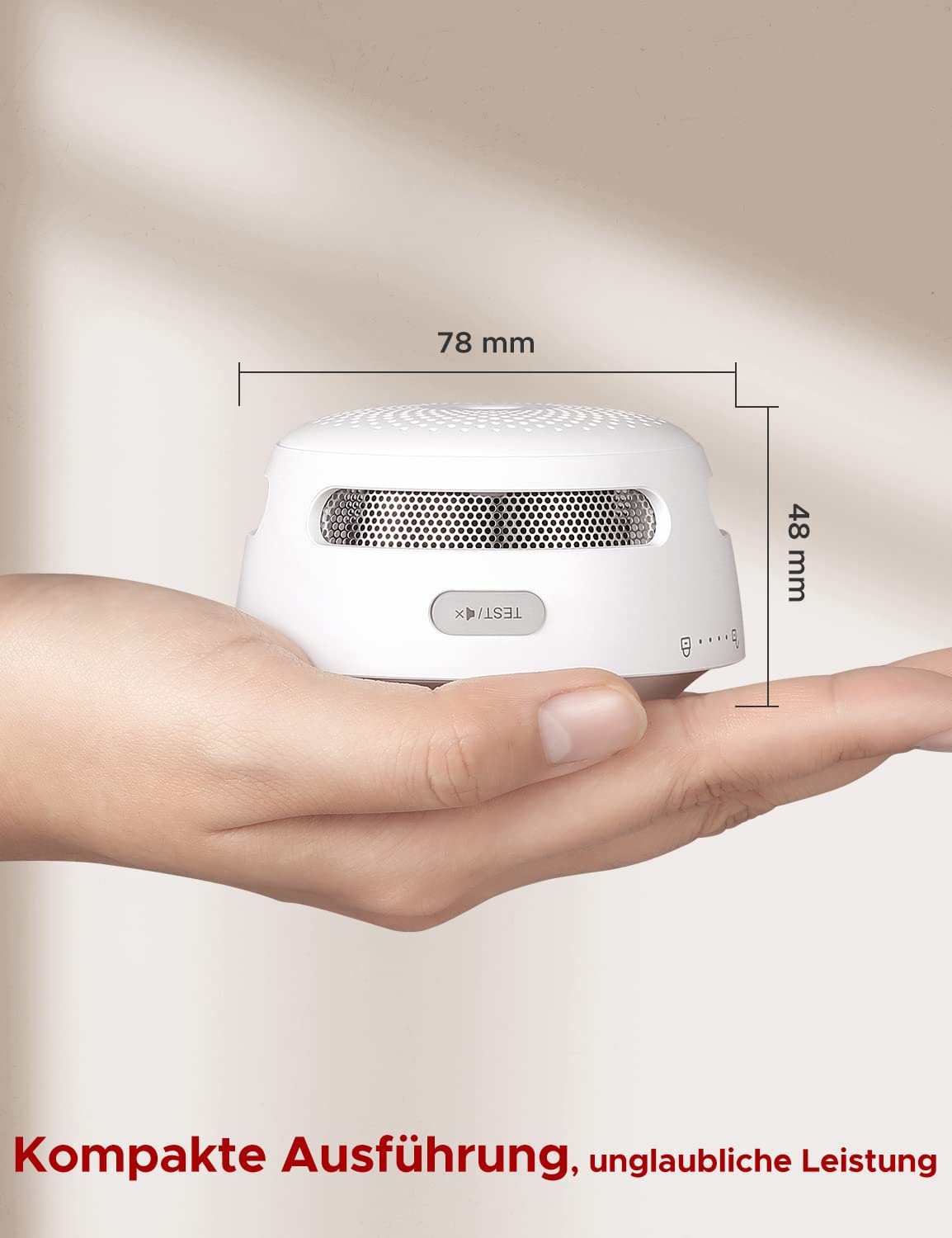 X-Sense Rauchmelder WLAN, entspricht der Norm EN14604, Rauchmelder Smart mit austauschbarer Batterie, Benachrichtigungen über die App, 3 Stück 7