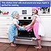 2 Pieces Digital Magnetic Kitchen Timers with Loud Alarm Ring, SENHAI Countdown Large LCD Display Screen Timers with Stand/Clip, Count Up Down 99 Min 59 Sec - Black, Blue