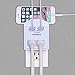 Outlet Extender USB Wall Charger - POWRUI Multi Plug Wall Outlet Splitter with 2-Outlet and 2 USB Ports, Non Surge Protector for Cruise Ship Essentials, White, ETL Listed，2Pack