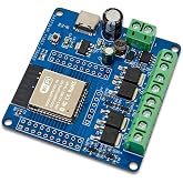 Yaregelun 4-Channel MOS Switch Module DC5-60V On-Board -32E WiFi and BLE Module DC Powered