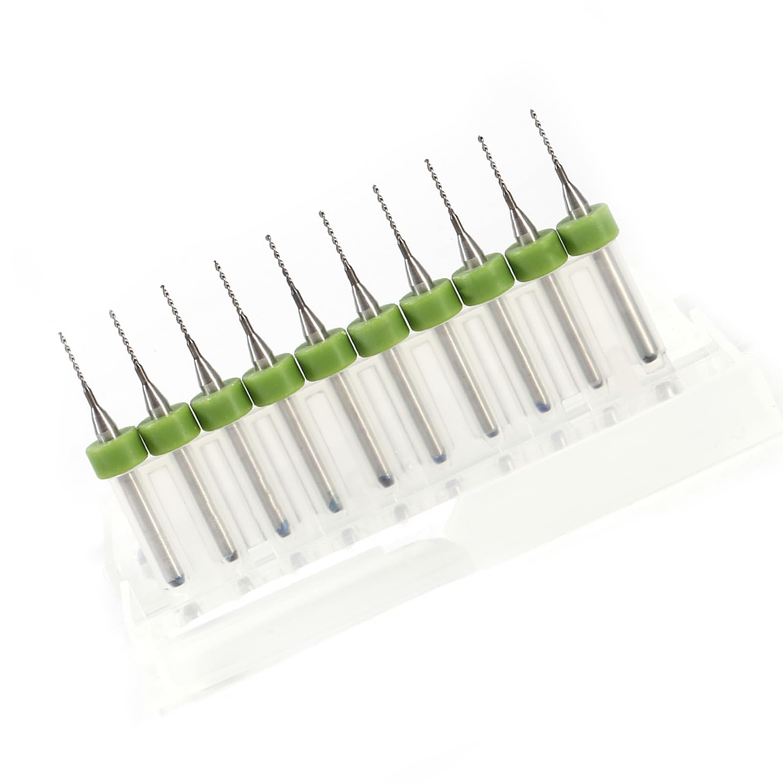 Micro Drill Bit Set 10 Pcs 0.1mm to 1.4mm PCB Drill Bits (0.7mm)