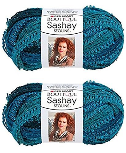 Amazon Com Coats Yarn Red Heart Boutique Sashay Sequins