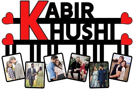 Buy Shri Kanth Art Kabir Khushi Name Text Photo Frames Perfect For