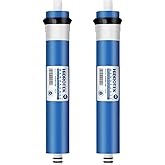 Geekpure Reverse Osmosis RO Membrane 75 GPD -NSF Certificated-Water Filter Replacement-Pack 2