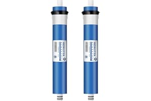 Replacement HIDROTEK Universal 75 GPD RO Membrane for Standard Reverse Osmosis Water Filter (2 Count)