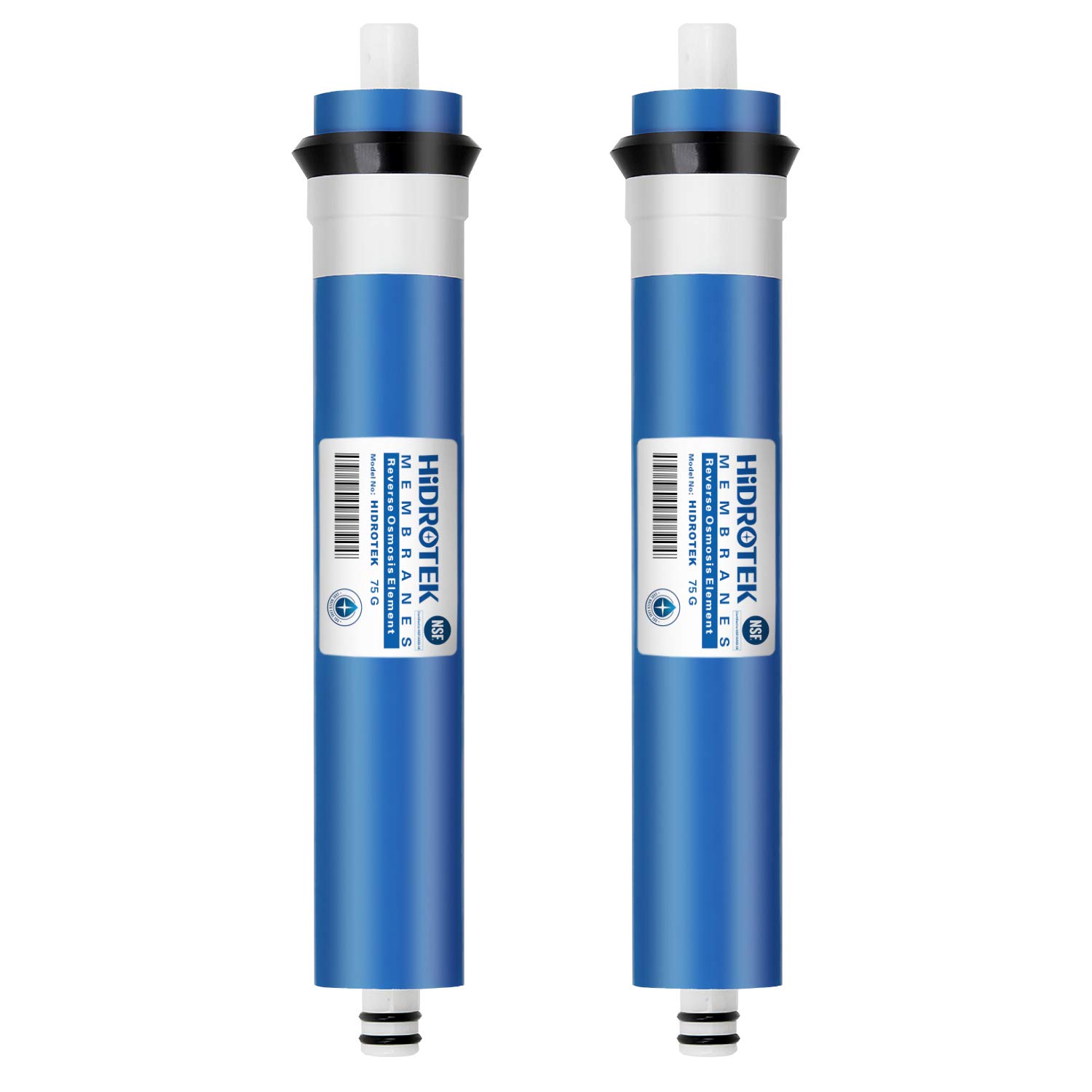 75 GPD Reverse Osmosis RO Membrane -NSF Certificated-Water Filter Replacement -Pack 2