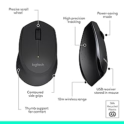 Logitech MK345 Wireless Keyboard and Mouse Combo