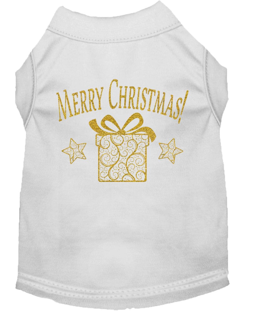 Mirage Pet Products Golden Dog Shirt, Extra Small, White