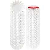 Caperci Heavy Duty White Mini Cupcake Liners Small Muffin Cups for Baking | 200pcs, Stay Bright, No Muffin Pan Needed, Non-stick &amp; Easily Peels, Odorless, Grease-Resistant Mini Muffin Liners With Style