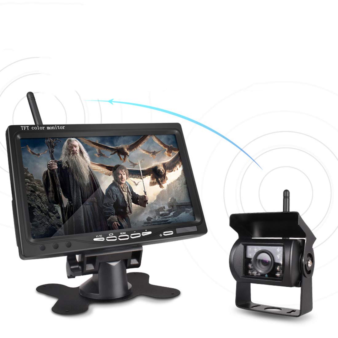  Llc Wireless Backup Camera System No