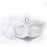 Ralleyfun Masquerade Mask for Women Venetian Halloween Carnival Masks for Party Prom Ball