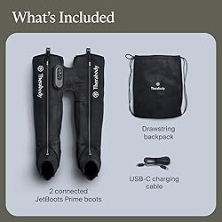 Therabody JetBoots Prime - Ultra-Portable, Wireless