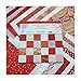 Paperhues Red-White Handmade Scrapbook Papers Christmas Collection 12x12