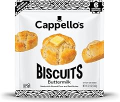 Cappello's Buttermilk Biscuits, Gluten Free, Frozen Bread 12.1oz