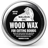 WALRUS OIL - Wood Wax, 0.75 oz Can, FDA Food-Safe, Cutting Board Wax and Board Cream