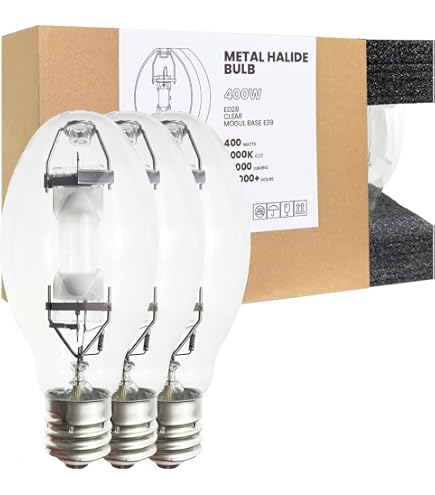 Rossesay 3 Pack 400watts Mh400/u/mog M59 Metal Halide Lamp | 400w