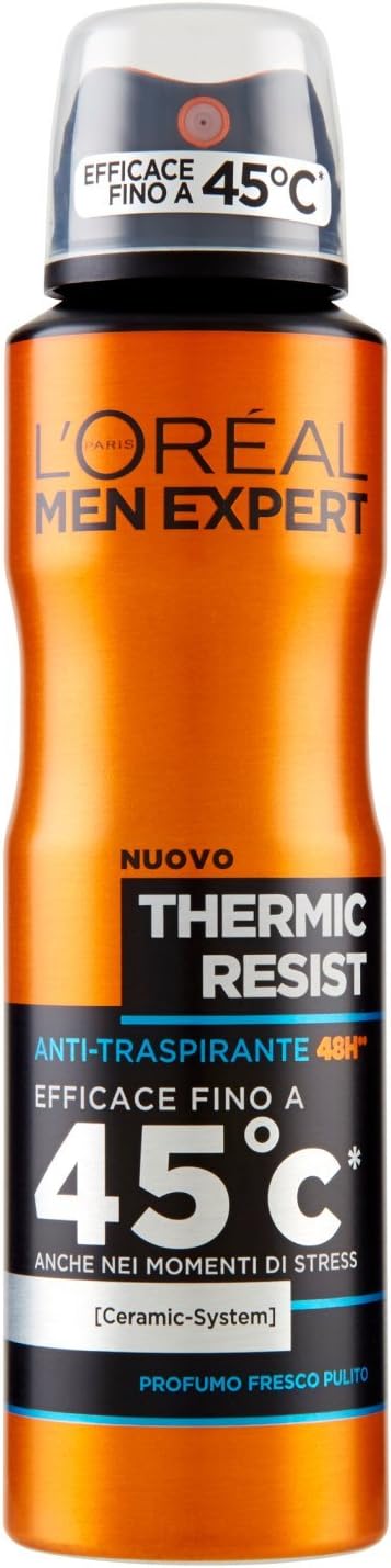 L'Oreal Paris Men Expert Thermic Resist Deodorant Spray 6x 48H Anti-Perspirant