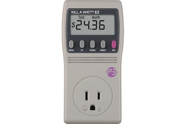 P3 International P4460 Kill A Watt EZ Electricity Usage Monitor (Gray)